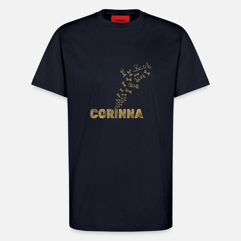 Boot Corinna - T-Shirt - made by SPREAD - DARK NAVY