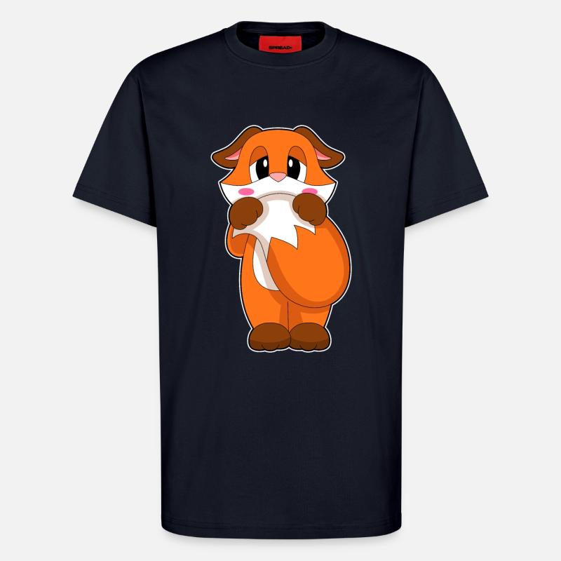 Fuchs Schüchtern - T-Shirt - made by SPREAD - DARK NAVY