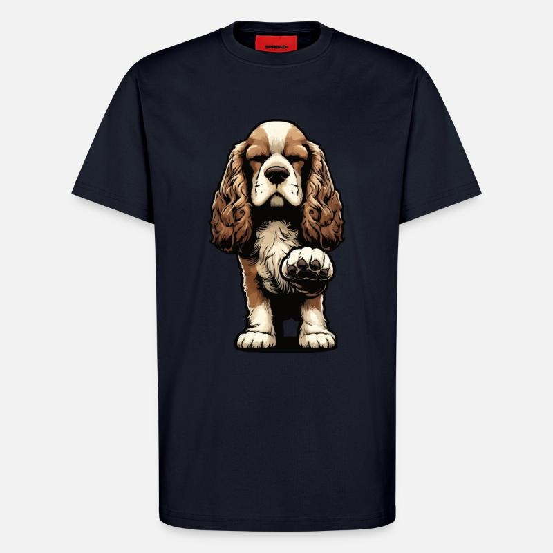Cocker Spaniel Cockerhund Cocker Spaniel Besitzer - T-Shirt - made by SPREAD - DARK NAVY