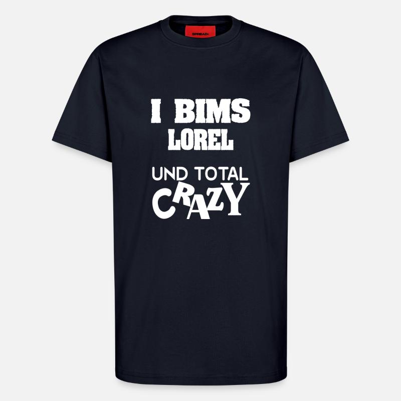 First name Lorel - T-Shirt - made by SPREAD - DARK NAVY