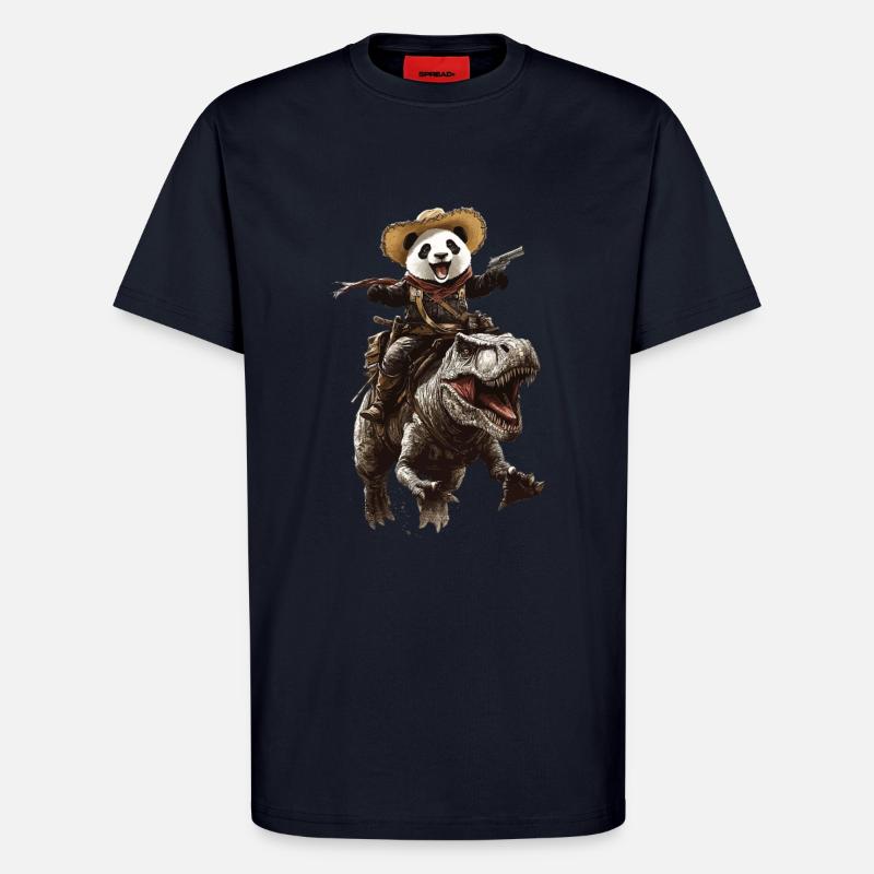 Panda - T-Shirt - made by SPREAD - DARK NAVY