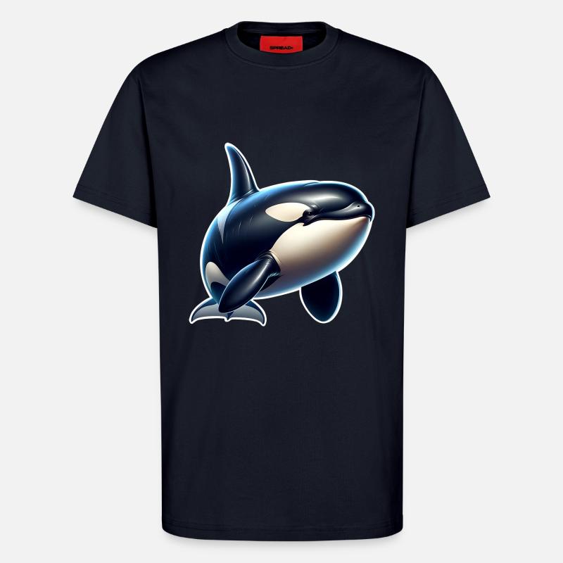Orca Schwertwal - T-Shirt - made by SPREAD - DARK NAVY