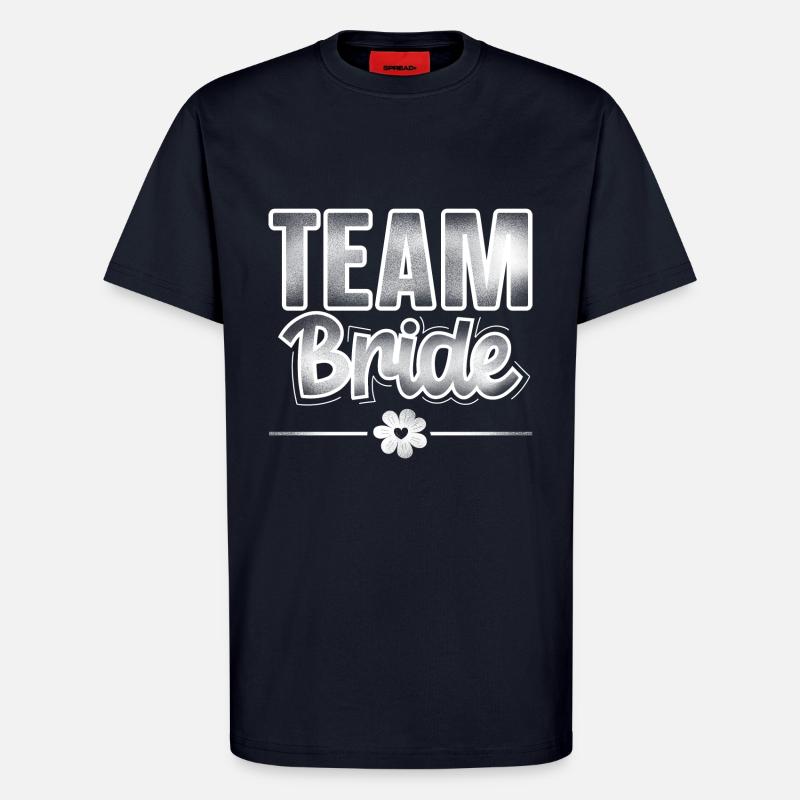 Team Bride - T-Shirt - made by SPREAD - DARK NAVY
