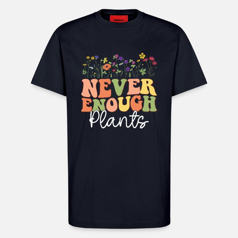 Never Enough Plants - T-Shirt - made by SPREAD - DARK NAVY