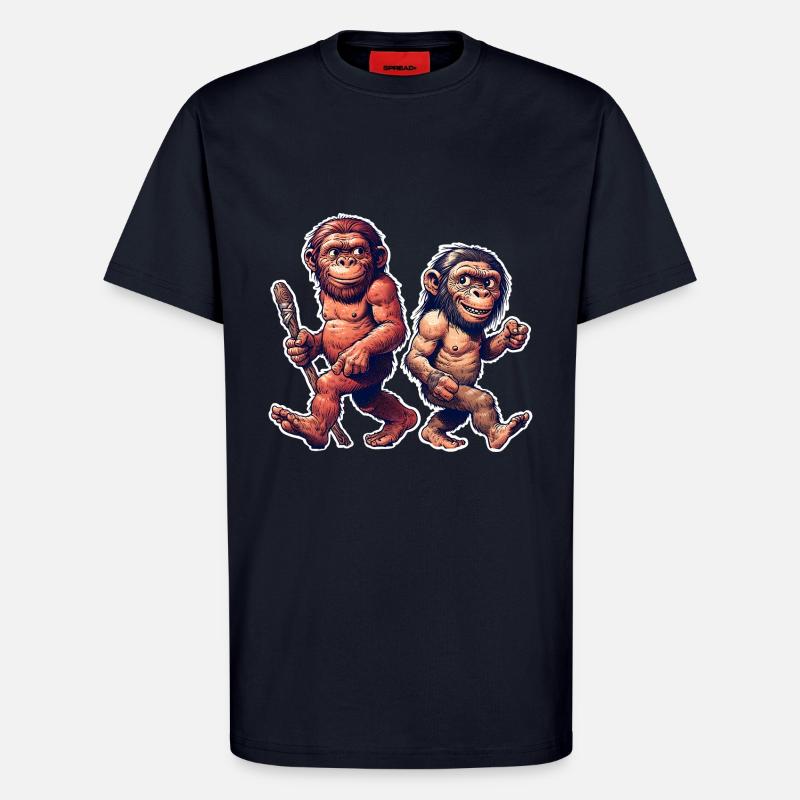 Neandertaler - T-Shirt - made by SPREAD - DARK NAVY