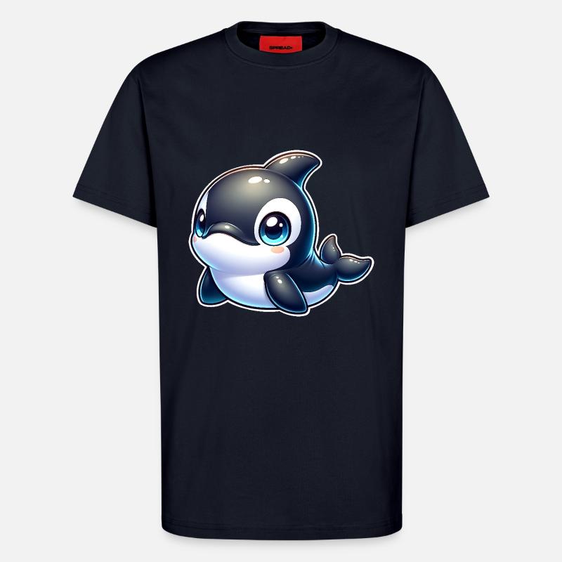 Orca - T-Shirt - made by SPREAD - DARK NAVY