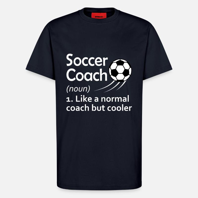 Fußball Trainer - T-Shirt - made by SPREAD - DARK NAVY