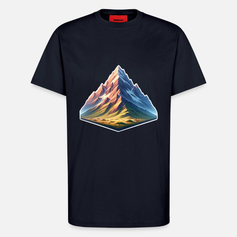 Berg - T-Shirt - made by SPREAD - DARK NAVY