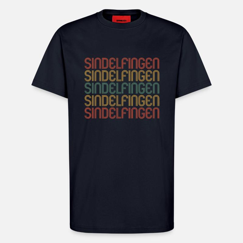 Sindelfingenerin Sindelfingener Sindelfingen - T-Shirt - made by SPREAD - DARK NAVY