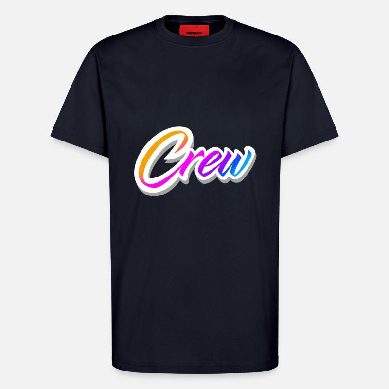 Crew Bunt - T-Shirt - made by SPREAD - DARK NAVY