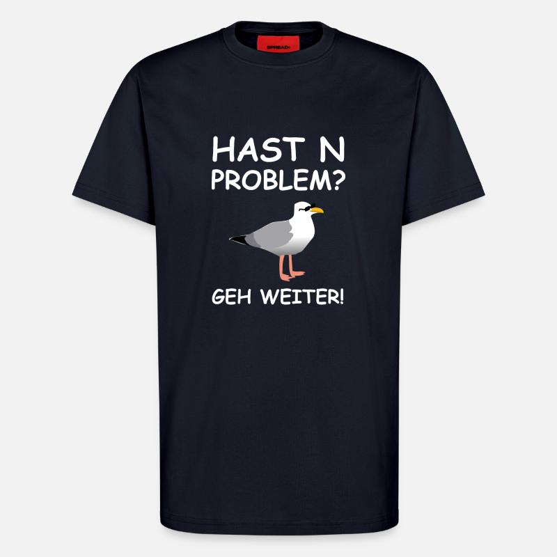 Hamburger Möwe - T-Shirt - made by SPREAD - DARK NAVY