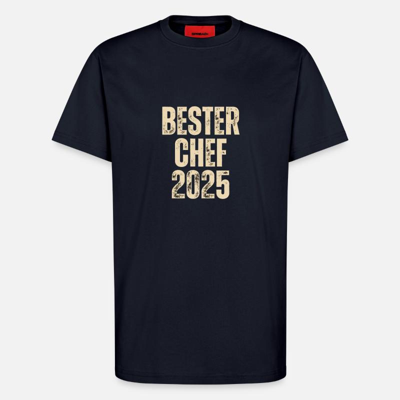 BESTER CHEF 2025 - T-Shirt - made by SPREAD - DARK NAVY