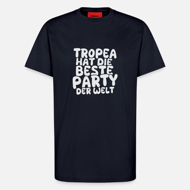 Urlaubsland Tropea - T-Shirt - made by SPREAD - DARK NAVY