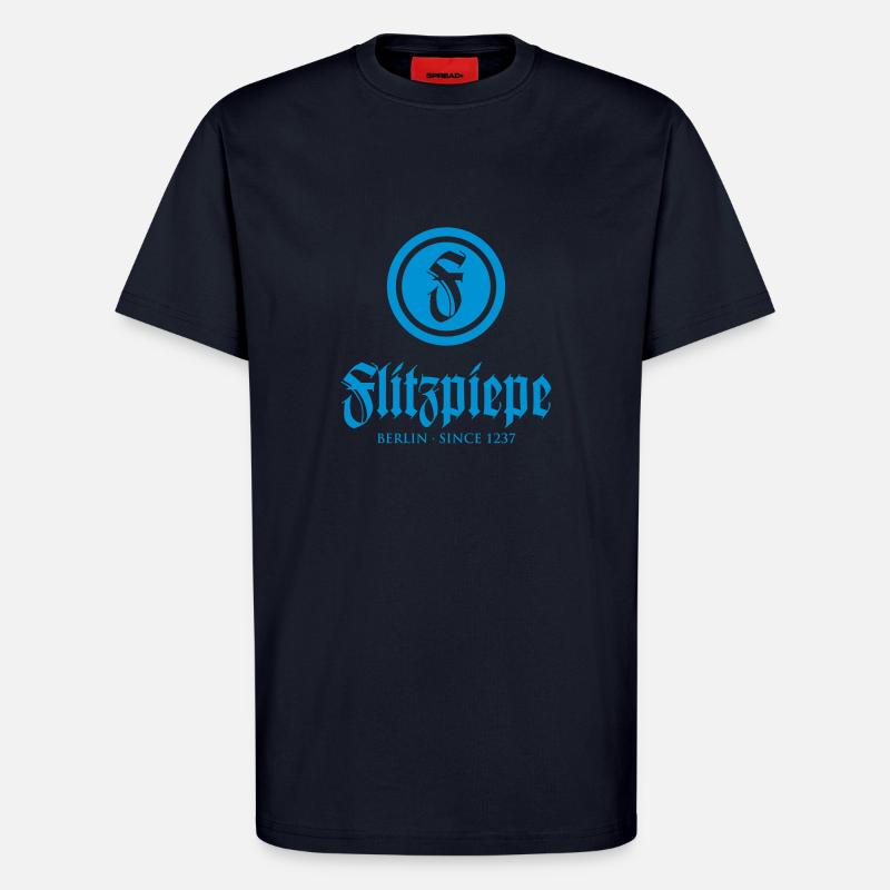 Berlin Flitzpiepe - T-Shirt - made by SPREAD - DARK NAVY