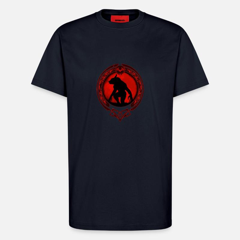 Fenris Werwolf - T-Shirt - made by SPREAD - DARK NAVY