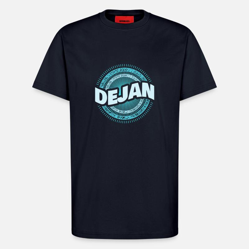Geschenkidee Dejan - T-Shirt - made by SPREAD - DARK NAVY