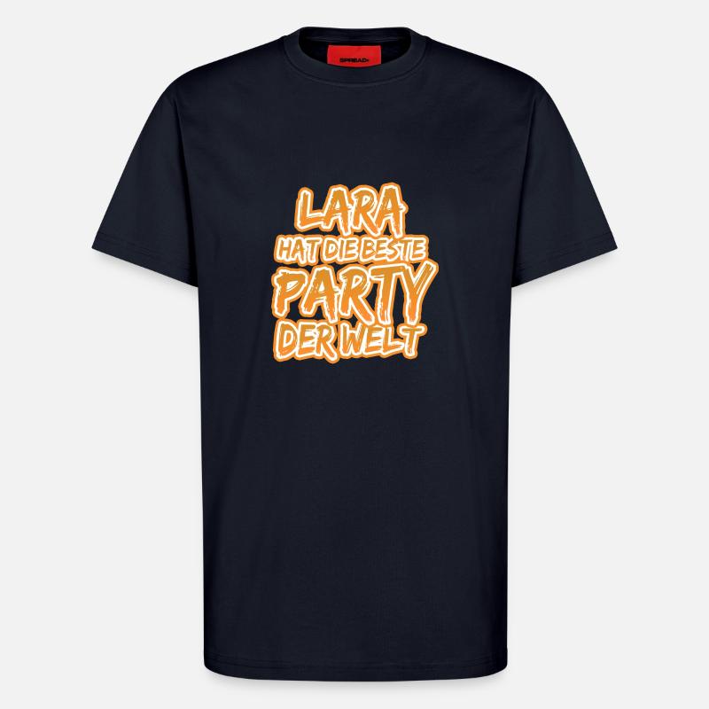 Gift for Lara - T-Shirt - made by SPREAD - DARK NAVY