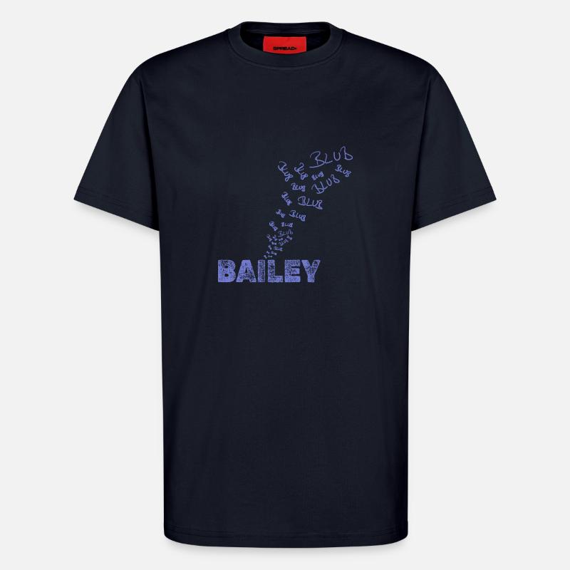 Sailing Bailey - T-Shirt - made by SPREAD - DARK NAVY