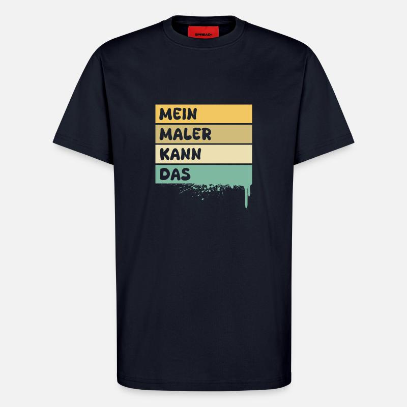 Beruf Maler - T-Shirt - made by SPREAD - DARK NAVY