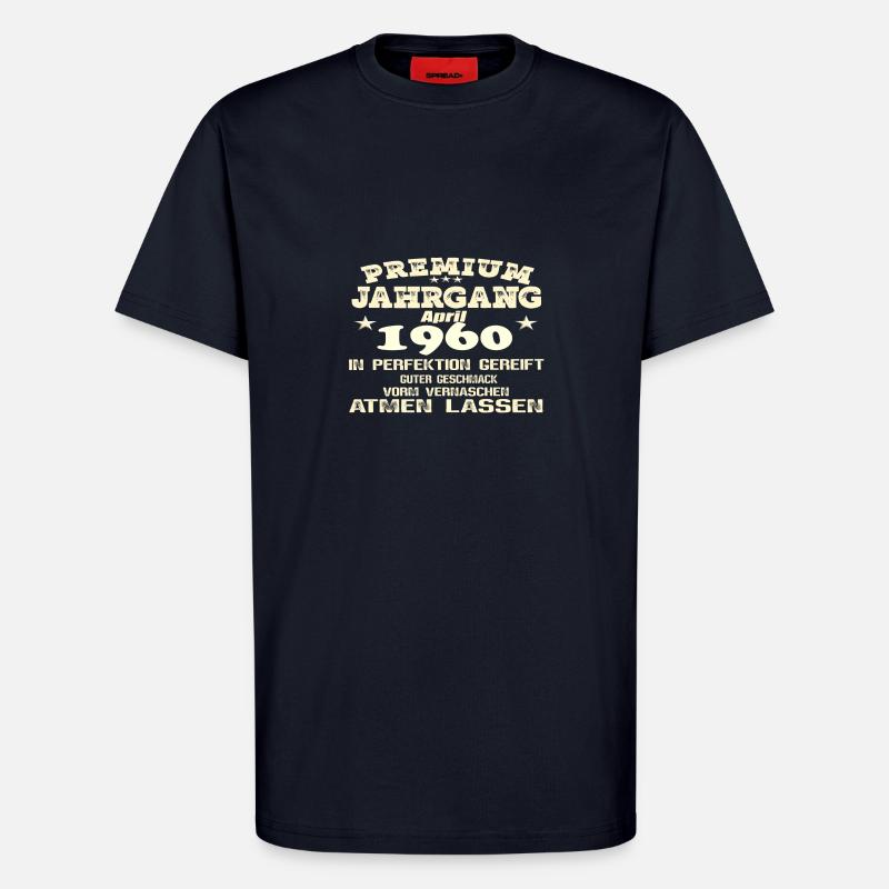 1960 - In Perfektion gereift - T-Shirt - made by SPREAD - DARK NAVY