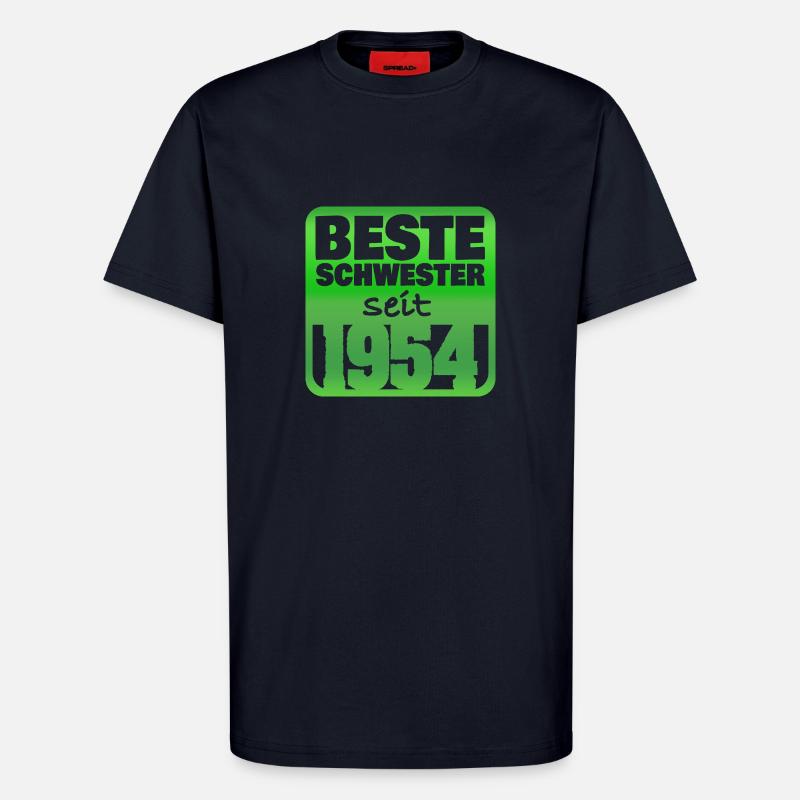 Sister 1954 - T-Shirt - made by SPREAD - DARK NAVY