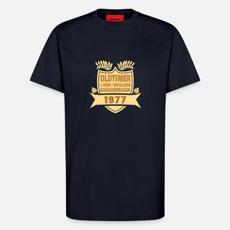 Geschenkidee 1977 - T-Shirt - made by SPREAD - DARK NAVY