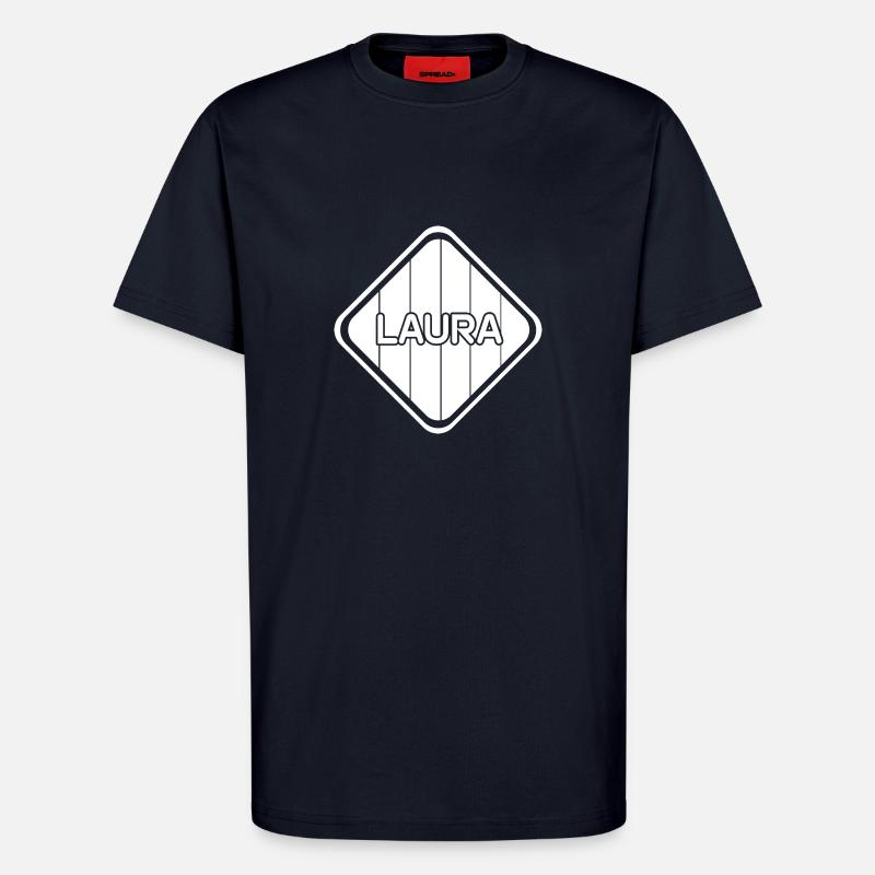 Mädchen Laura - T-Shirt - made by SPREAD - DARK NAVY