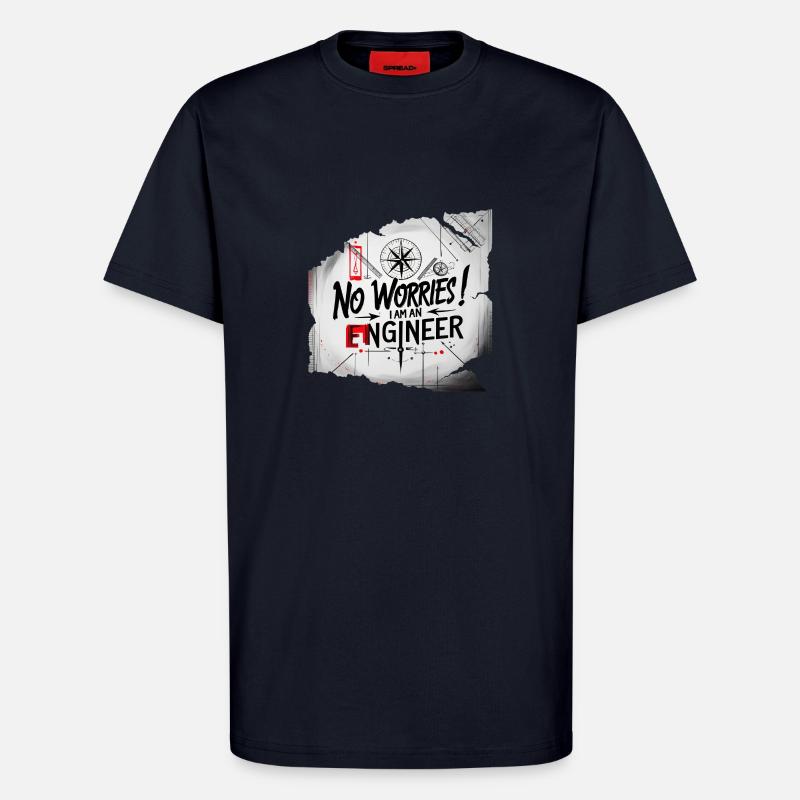ein Ingenieur - T-Shirt - made by SPREAD - DARK NAVY