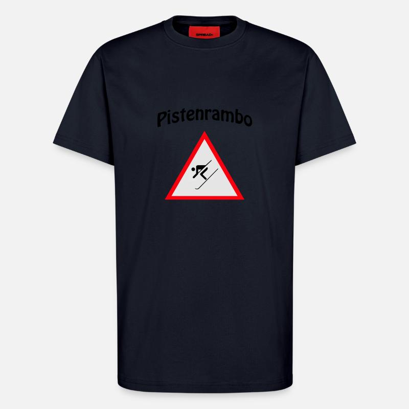 Pistenrambo - T-Shirt - made by SPREAD - DARK NAVY