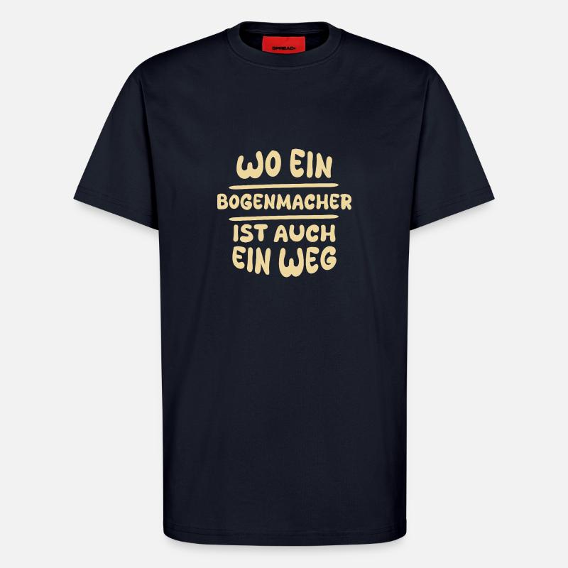Bogenmacher Bogenmacher - T-Shirt - made by SPREAD - DARK NAVY