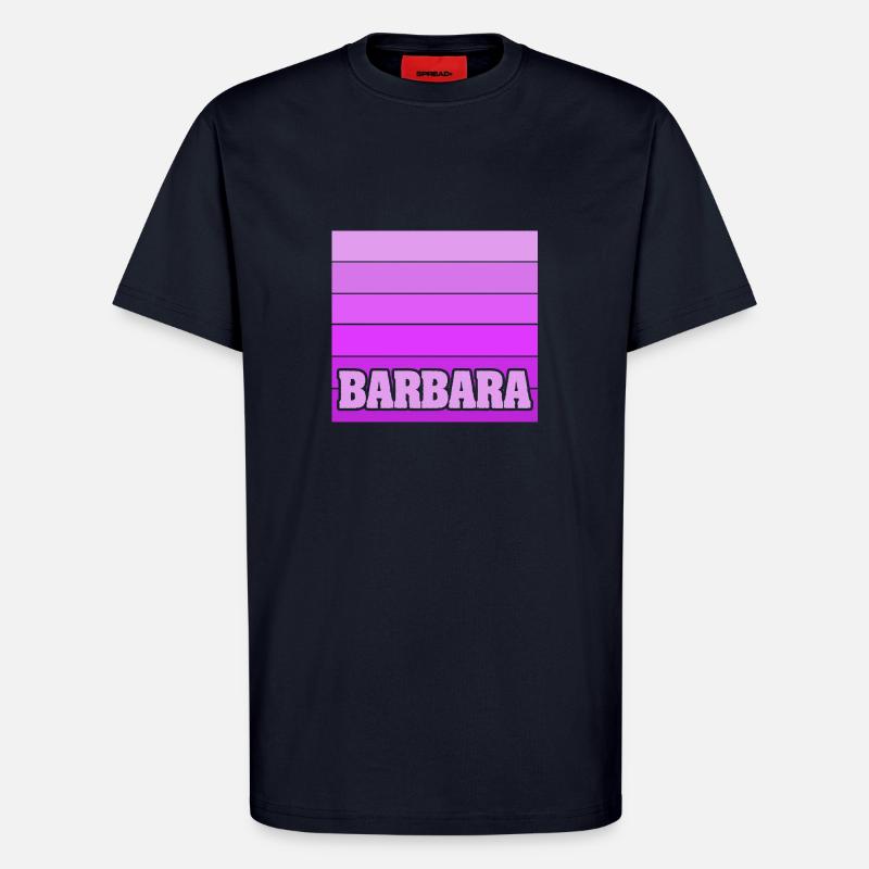 Mädchenname Barbara - T-Shirt - made by SPREAD - DARK NAVY
