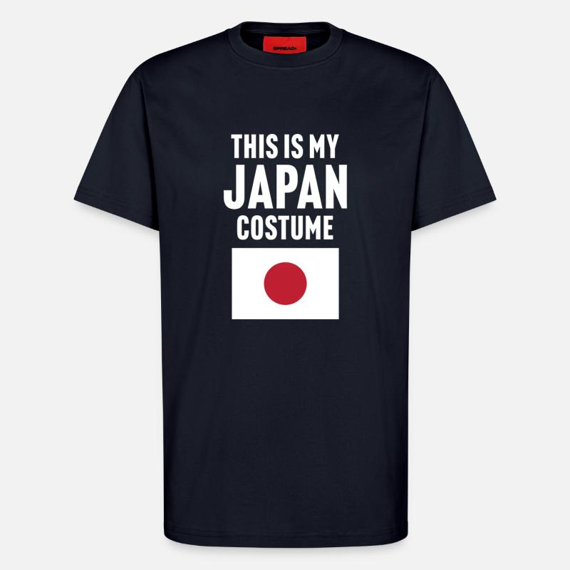 C’est mon costume japonais - T-shirt bio décontracté fabriqué en UE - DARK NAVY