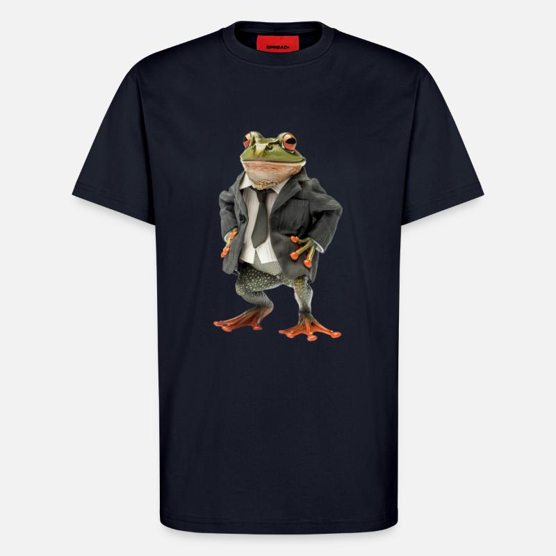 Frosch - T-Shirt - made by SPREAD - DARK NAVY