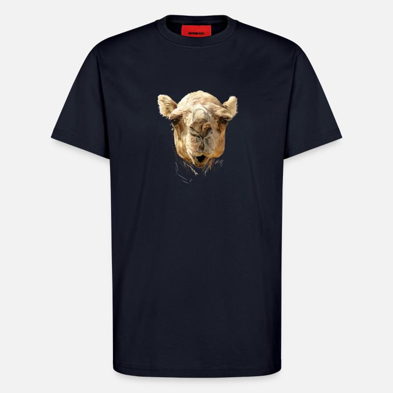 kamel - T-Shirt - made by SPREAD - DARK NAVY