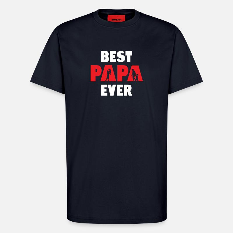 Bester Papa aller Zeiten - T-Shirt - made by SPREAD - DARK NAVY