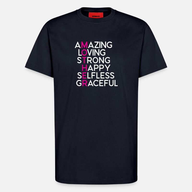 Beste Mutter aller Zeiten - T-Shirt - made by SPREAD - DARK NAVY