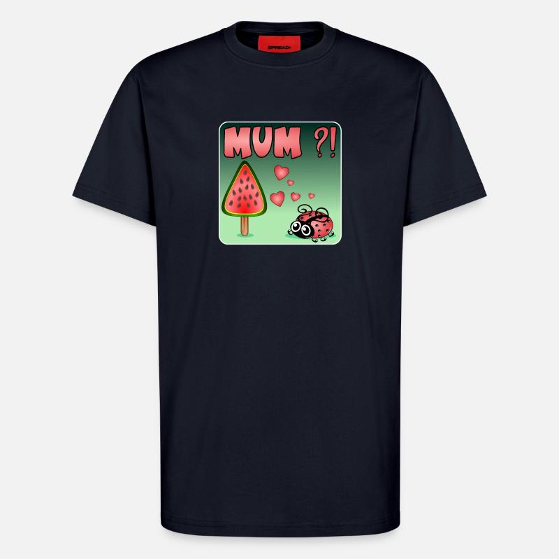 Wassermelone BUG - T-Shirt - made by SPREAD - DARK NAVY