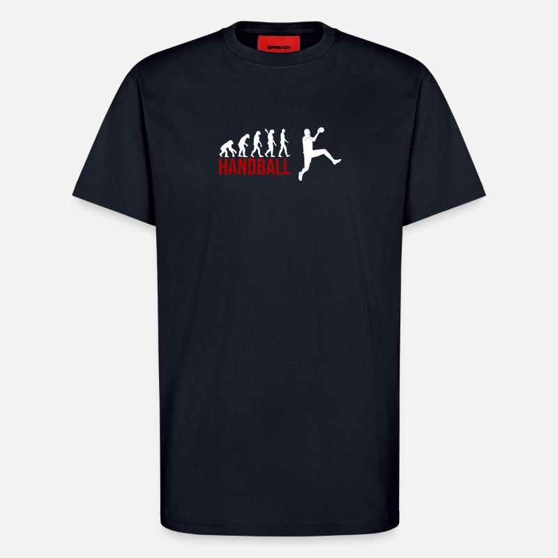 Evolution Handball - T-Shirt - made by SPREAD - DARK NAVY