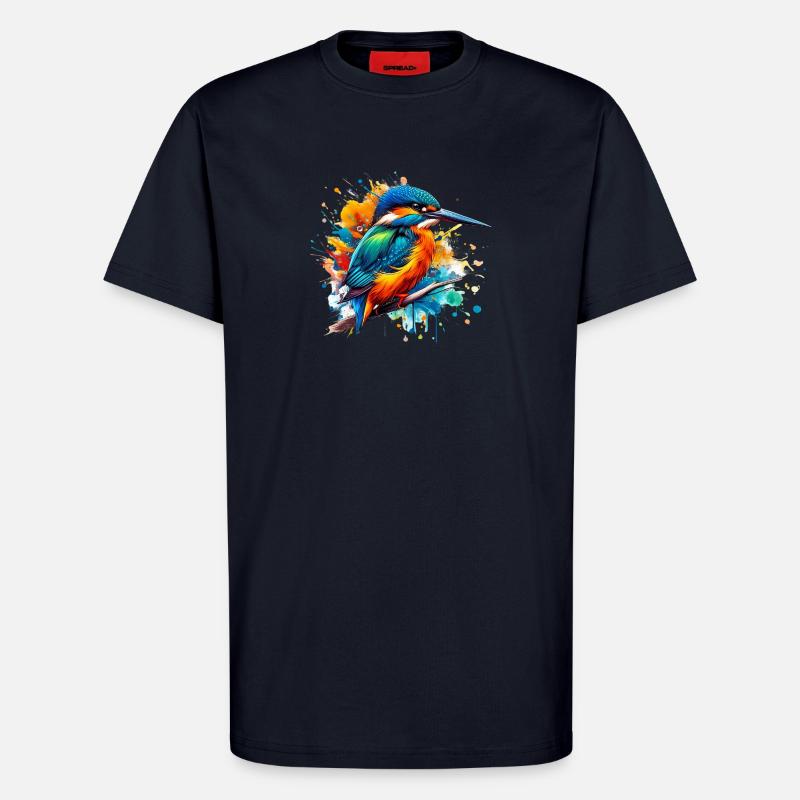 Eisvogel - T-Shirt - made by SPREAD - DARK NAVY