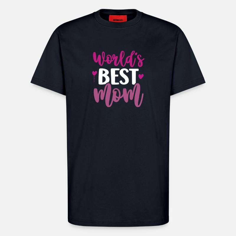 Die beste Mutter der Welt - T-Shirt - made by SPREAD - DARK NAVY
