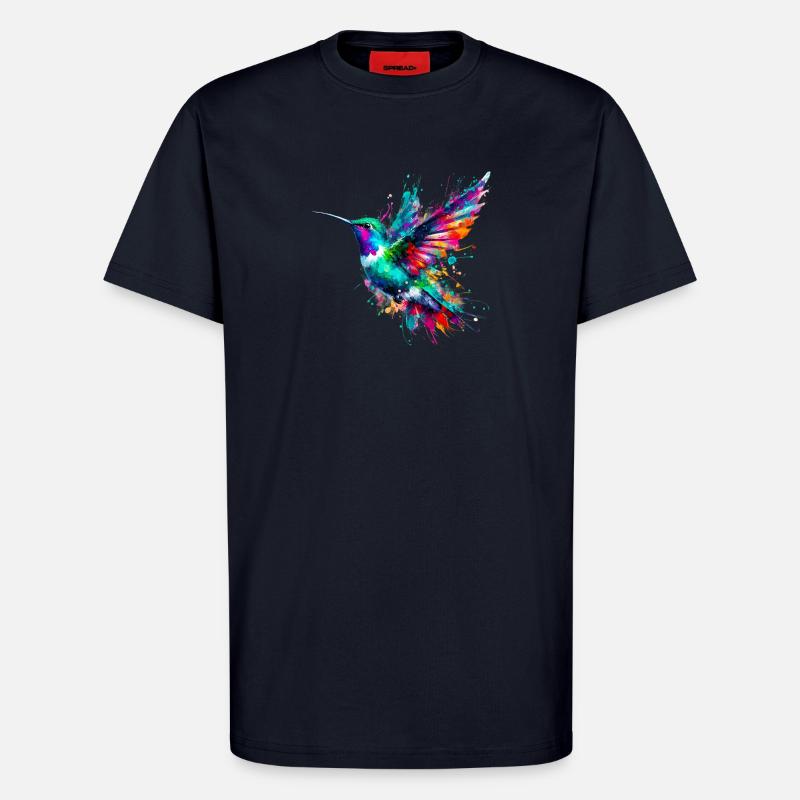 Kolibri - T-Shirt - made by SPREAD - DARK NAVY