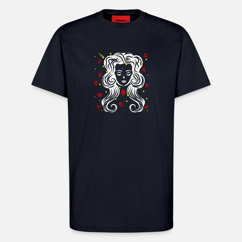 Jungfrau-Farbe - T-Shirt - made by SPREAD - DARK NAVY