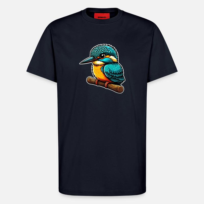 Eisvogel - T-Shirt - made by SPREAD - DARK NAVY
