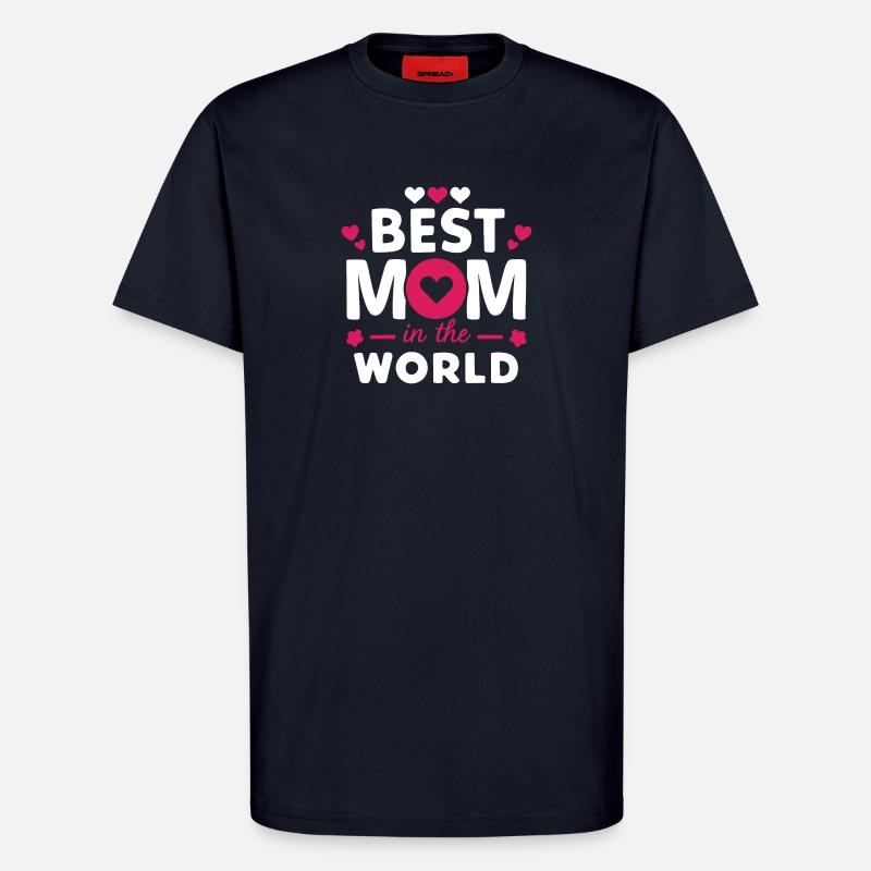 Beste Mutter der Welt - T-Shirt - made by SPREAD - DARK NAVY