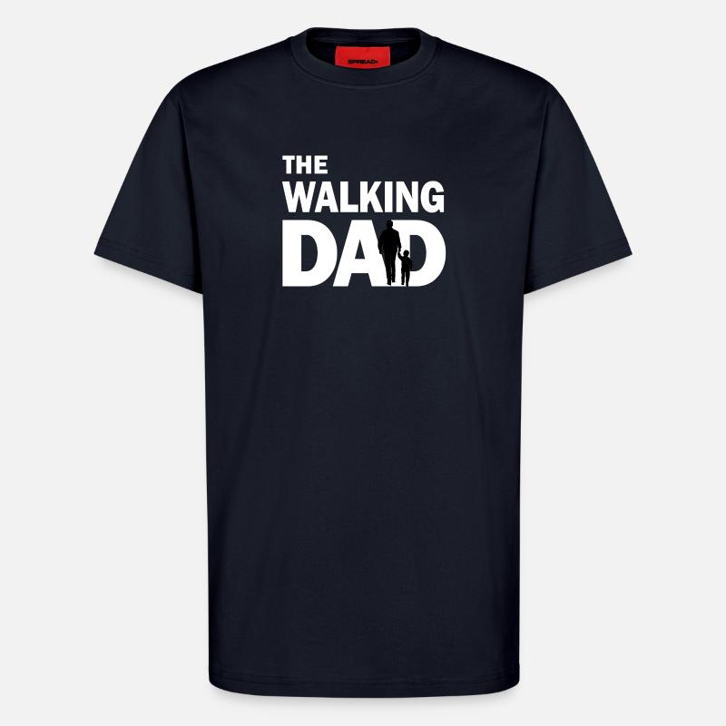 Der wandelnde Vater - T-Shirt - made by SPREAD - DARK NAVY
