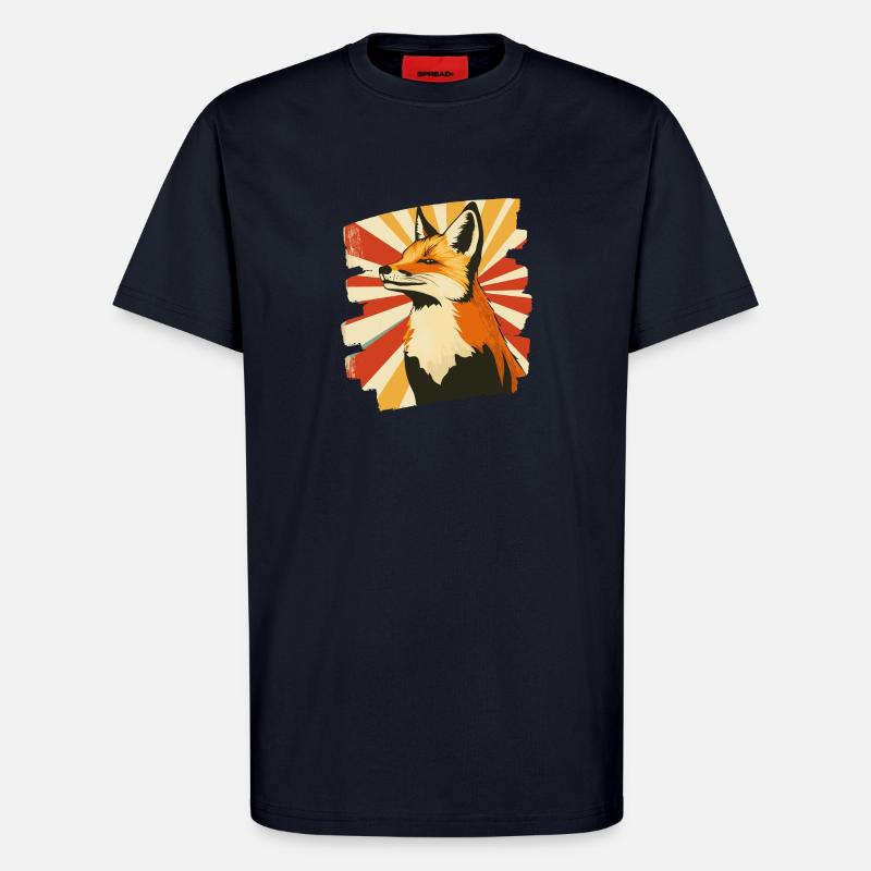 Fuchs - T-Shirt - made by SPREAD - DARK NAVY