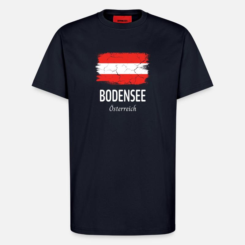 Bodensee - T-Shirt - made by SPREAD - DARK NAVY