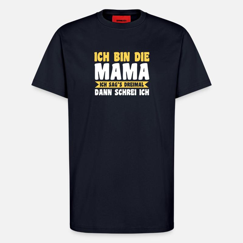 Mutter Team Mama - T-Shirt - made by SPREAD - DARK NAVY
