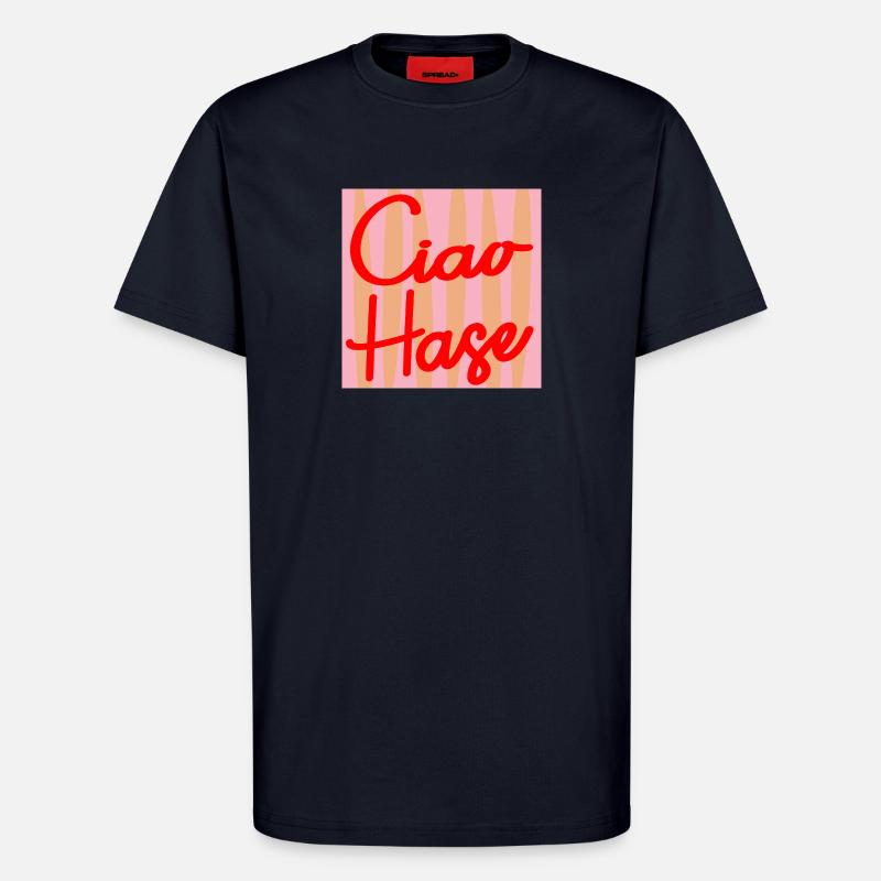 CIAO HAR SELVVERD - Organic Relaxed T-skjorte produsert i EU - DARK NAVY