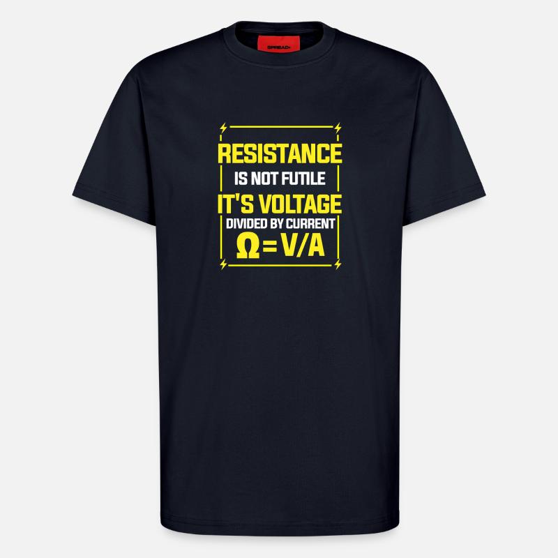 Physics Physicist Physics Student Physics Teacher - T-Shirt - made by SPREAD - DARK NAVY